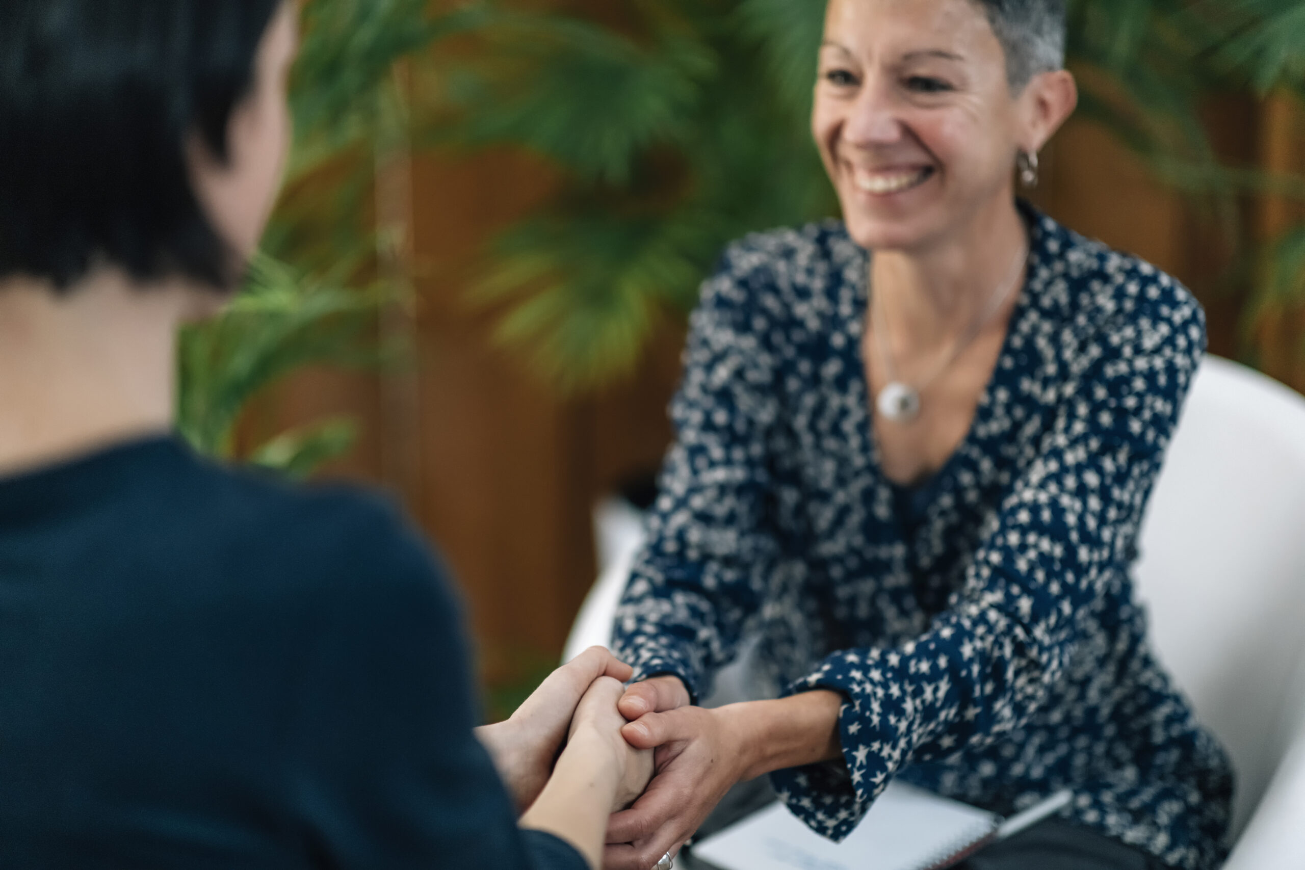 Life Coach Having a Counseling Session with a Female Client